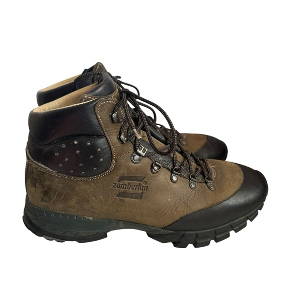 Zamberlan 308 Trekker RR Hiking Boots Forest SZ 10W - Picture 1 of 8